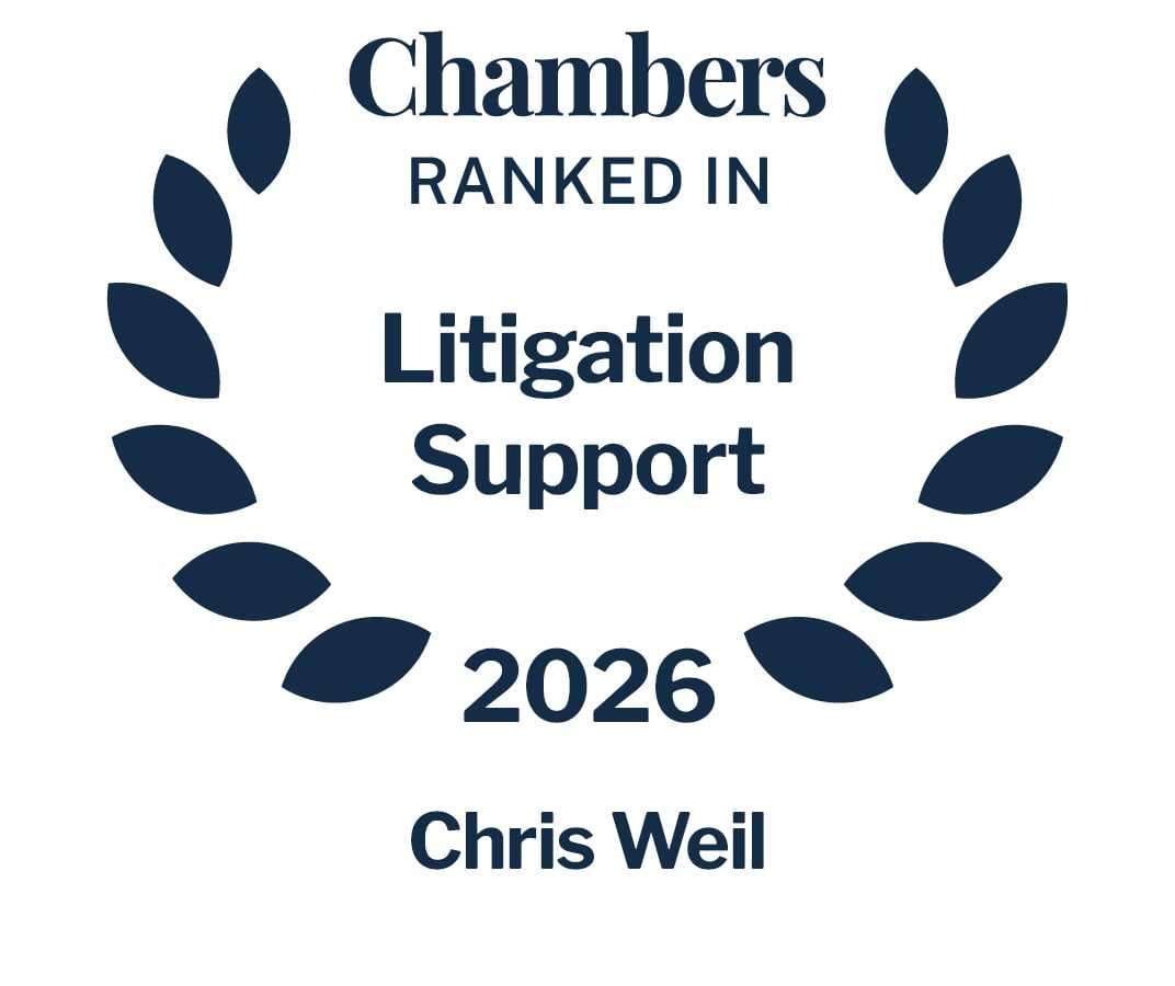 Chambers 2026 Chris Weil Litigation Support