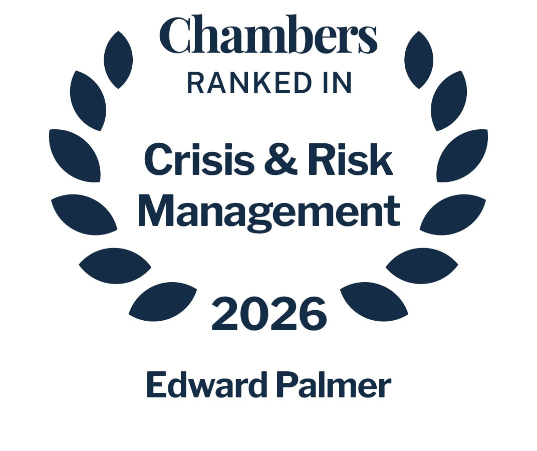 Chambers 2026 Ed Palmer Crisis and Risk Management