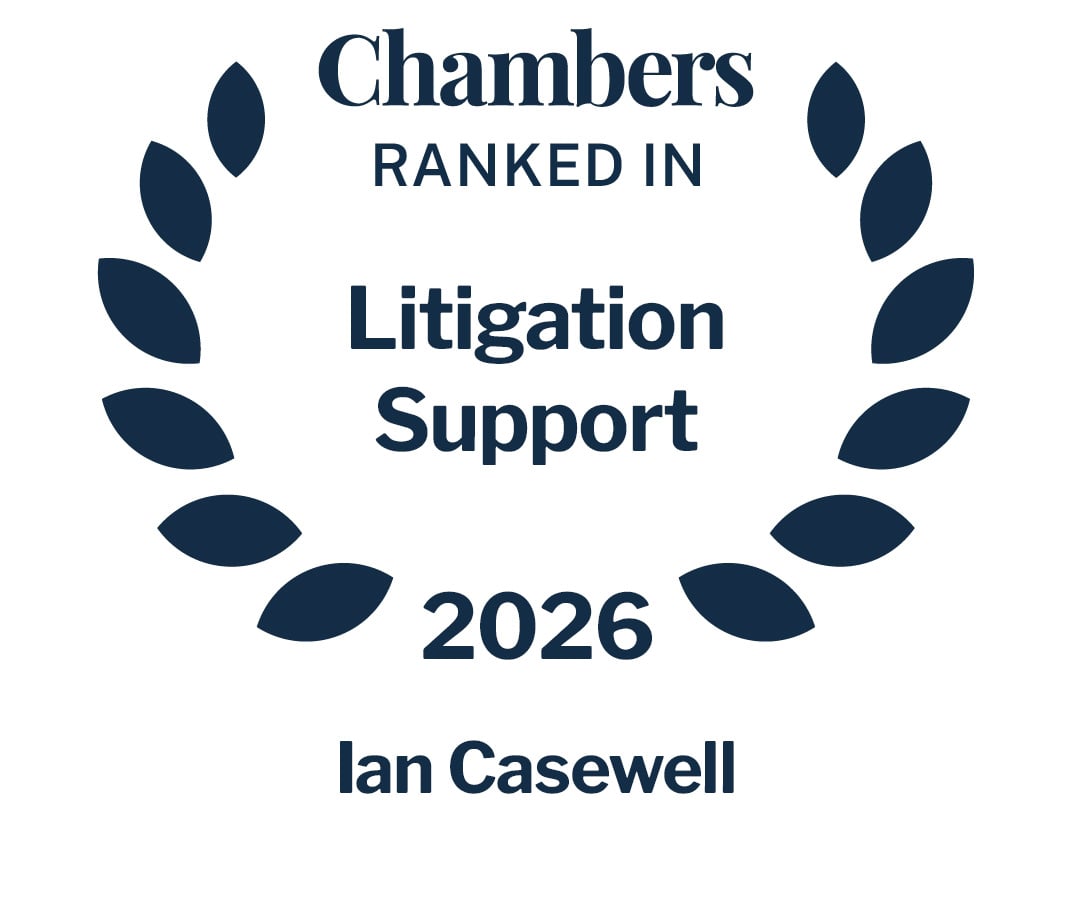 Chambers 2026 Ian Casewell Litigation Support