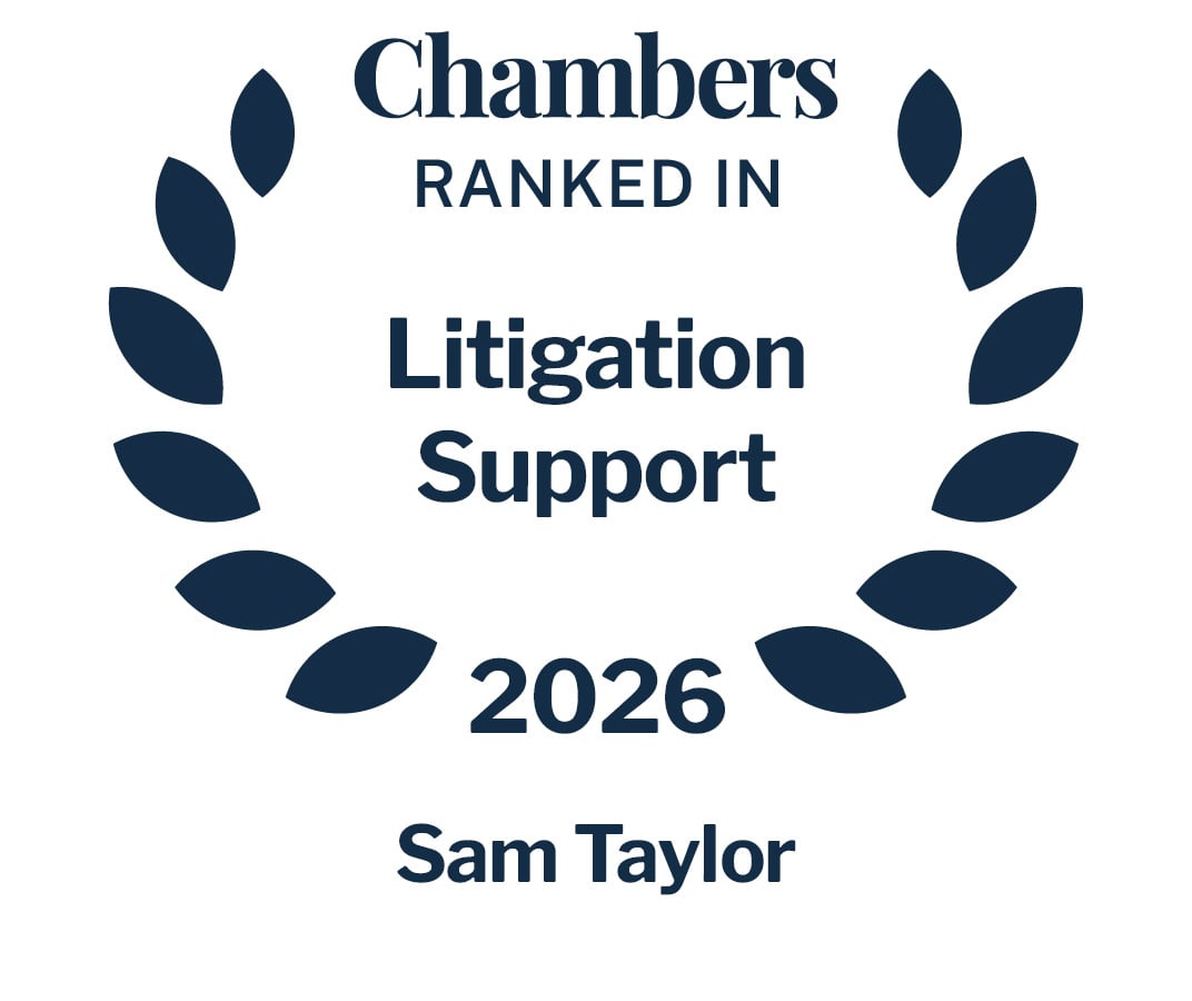 Chambers 2026 Sam Taylor Litigation Support