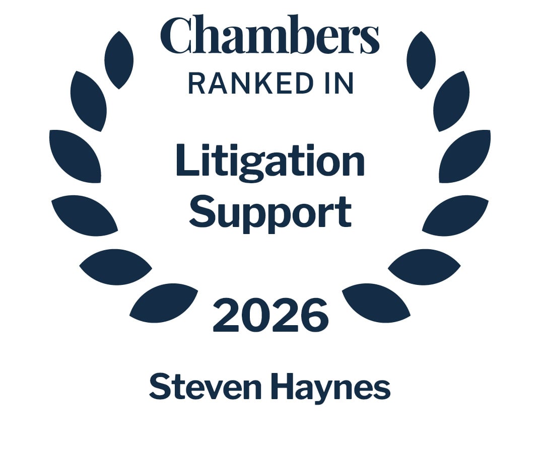 Chambers 2026 Steve Haynes Litigation Support